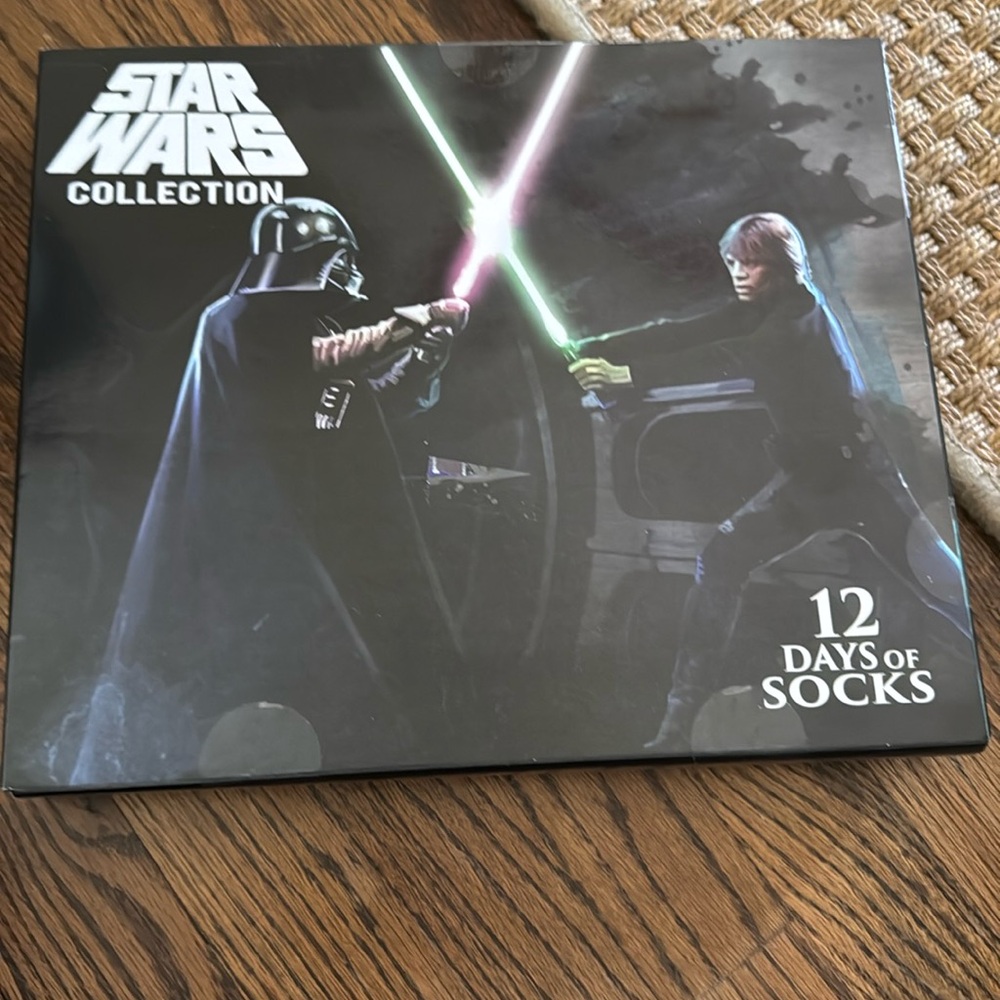 New Star Wars 12 days of socks gift package